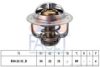 FACET 7.8693S Thermostat, coolant